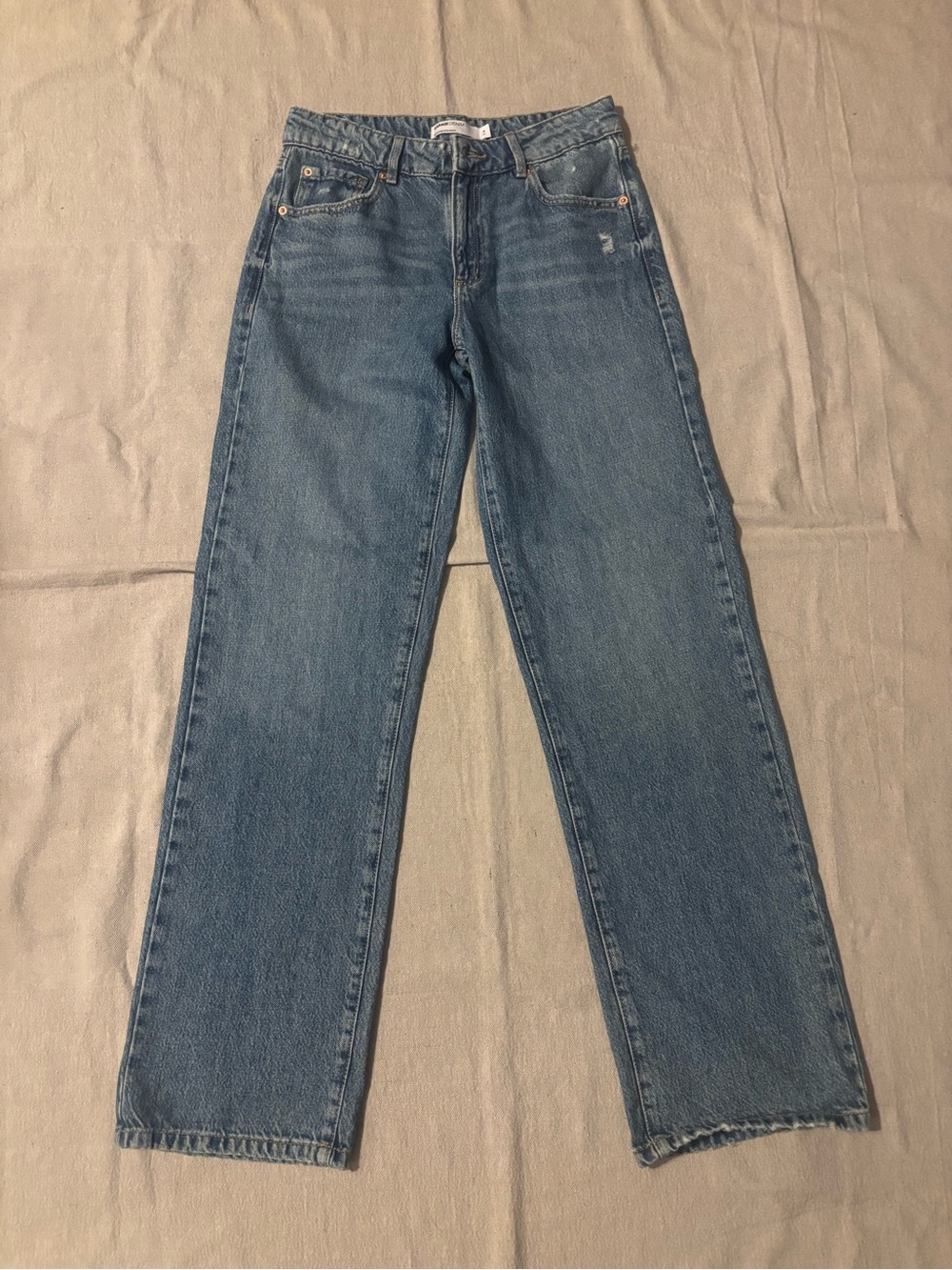 Garage Denim Decontracte Slouchy Jeans - Blue - Size 0 / 24